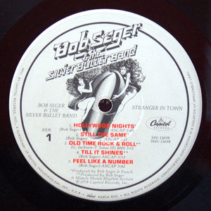 Bob Seger & The Silver Bullet Band* : Stranger In Town (LP, Album, Jac)