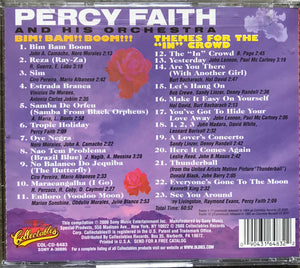 Percy Faith And His Orchestra* : Bim! Bam!! Boom!!! / Themes For The "In" Crowd (CD, Comp)
