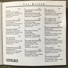 Laden Sie das Bild in den Galerie-Viewer, Tex Ritter : The Country Music Hall Of Fame (CD, Comp)
