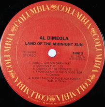 Laden Sie das Bild in den Galerie-Viewer, Al Di Meola : Land Of The Midnight Sun (LP, Album, Ter)
