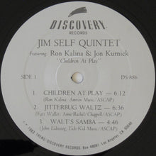 Charger l&#39;image dans la galerie, Jim Self Quintet Featuring Ron Kalina &amp; Jon Kurnick : Children At Play (LP, Album)
