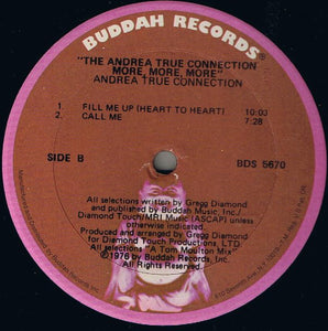 The Andrea True Connection* : More, More, More (LP, Album, M/Print, Gol)