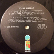 Laden Sie das Bild in den Galerie-Viewer, Steve Winwood : Steve Winwood (LP, Album, Ter)
