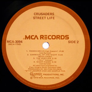 Crusaders* : Street Life (LP, Album, MR )