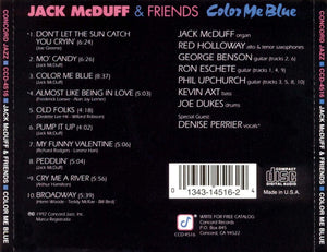 Jack McDuff & Friends : Color Me Blue (CD, Album)