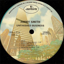 Load image into Gallery viewer, Jimmy Smith : Unfinished Business (LP, Album)
