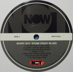 Buddy Guy : Stone Crazy Blues (LP, Comp, 180)