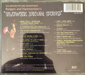 Various : The Motion Picture Sound Track - Rodgers & Hammerstein's Flower Drum Song (CD, RE)