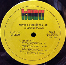 Load image into Gallery viewer, Grover Washington, Jr. : A Secret Place (LP, Album, Ter)
