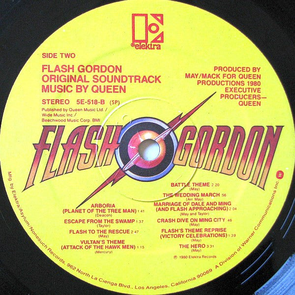 QUEEN - Flash Gordon (Original Soundtrack) -  Music