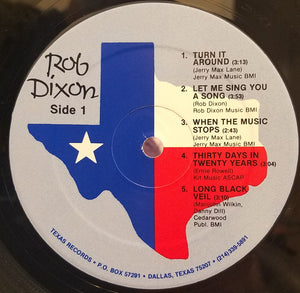 Rob Dixon (2) : Let Me Sing You A Song (LP, Album)