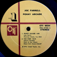 Charger l&#39;image dans la galerie, Joe Farrell : Penny Arcade (LP, Album, Gat)
