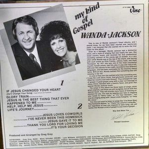 Wanda Jackson : My Kind of Gospel (LP, Album)