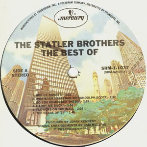 The Statler Brothers : The Best Of The Statler Brothers (LP, Comp)