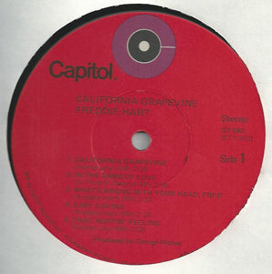 Freddie Hart : California Grapevine (LP, Album, RE)