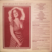 Laden Sie das Bild in den Galerie-Viewer, Bette Midler : The Divine Miss M (LP, Album, CLA)
