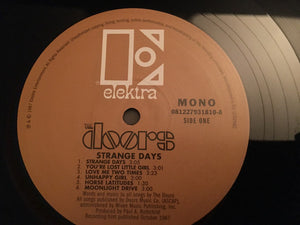 The Doors : Strange Days (LP, Album, Mono, RE, RM, 180)