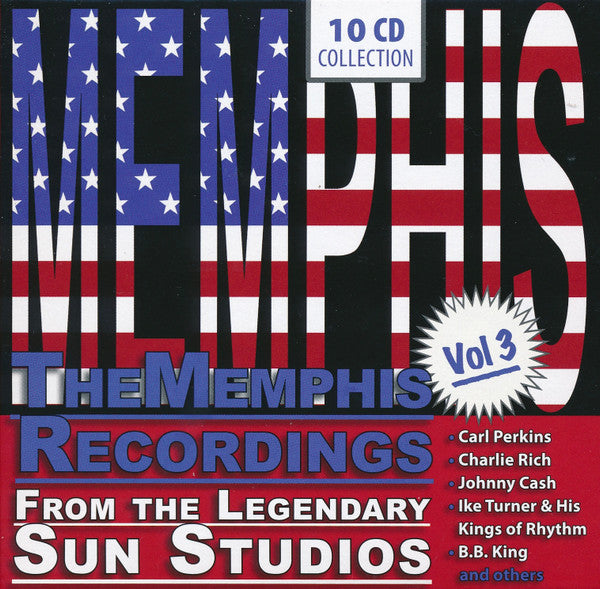 Various : The Memphis Recordings From The Legendary Sun Studios Vol 3 (10xCD, Comp)