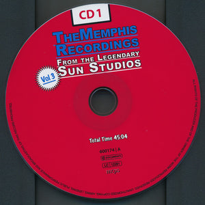 Various : The Memphis Recordings From The Legendary Sun Studios Vol 3 (10xCD, Comp)