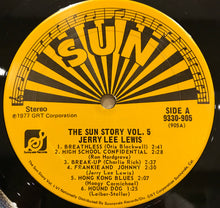 Load image into Gallery viewer, Jerry Lee Lewis : The Sun Story Vol.5 (LP, Comp, Mono, RE)
