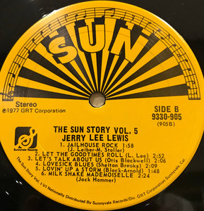 Jerry Lee Lewis : The Sun Story Vol.5 (LP, Comp, Mono, RE)