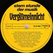 Charger l&#39;image dans la galerie, Various : Vergißmeinnicht - Stern-Stunde Der Musik (LP, Comp)
