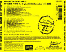 Laden Sie das Bild in den Galerie-Viewer, Bill Haley And His Comets : Rock The Joint, The Original ESSEX Recordings 1951-1954 (CD, Comp)
