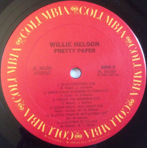 Willie Nelson : Pretty Paper (LP, Album, Emb)