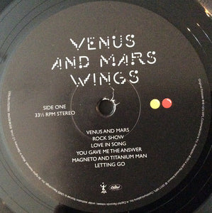 Wings (2) : Venus And Mars (LP, Album, RE, RM, 180)