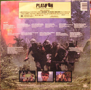 Various : Platoon (Original Motion Picture Soundtrack) (LP, Comp, Spe)