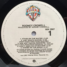 Load image into Gallery viewer, Rodney Crowell : Rodney Crowell (LP, Album)
