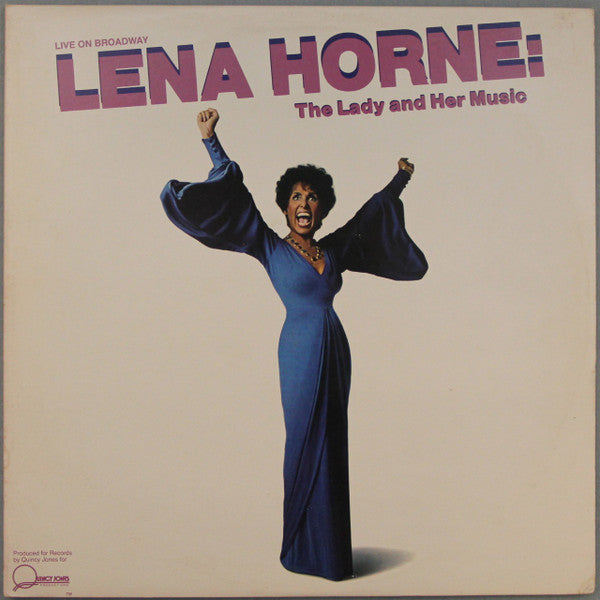 Lena Horne : Lena Horne: The Lady And Her Music (Live On Broadway) (2xLP, Album, Jac)