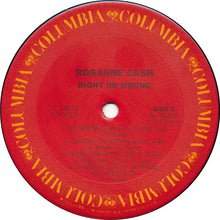 Load image into Gallery viewer, Rosanne Cash : Right Or Wrong (LP, Album)
