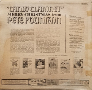 Pete Fountain : "Candy Clarinet" Merry Christmas From Pete Fountain (LP, Album, Mono, Glo)