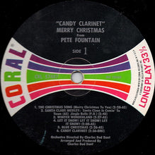 Charger l&#39;image dans la galerie, Pete Fountain : &quot;Candy Clarinet&quot; Merry Christmas From Pete Fountain (LP, Album, Mono, Glo)
