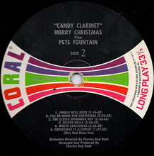 Load image into Gallery viewer, Pete Fountain : &quot;Candy Clarinet&quot; Merry Christmas From Pete Fountain (LP, Album, Mono, Glo)
