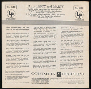 Carl*, Lefty* And Marty* : Carl, Lefty And Marty (10")