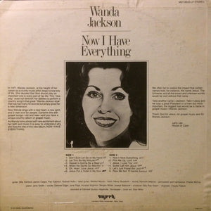 Wanda Jackson : Now I Have Everything (LP, Album)