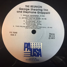 Load image into Gallery viewer, George Shearing Trio And Stephane Grappelli* : The Reunion (LP, Album)
