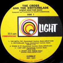 Load image into Gallery viewer, Ralph Carmichael : The Cross And The Switchblade (Original Sound Track Music) (LP, Album)
