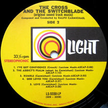 Laden Sie das Bild in den Galerie-Viewer, Ralph Carmichael : The Cross And The Switchblade (Original Sound Track Music) (LP, Album)
