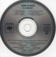 Load image into Gallery viewer, Jane Olivor : In Concert (CD, Album, RE)

