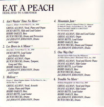 Laden Sie das Bild in den Galerie-Viewer, The Allman Brothers Band : Eat A Peach (CD, Album, RE, RM)
