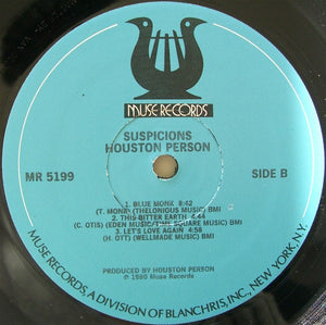 Houston Person : Suspicions (LP, Album)