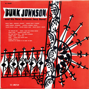 Bunk Johnson And His New Orleans Jazz Band* : Bunk Johnson's Jazz Band (LP, Album, RE)