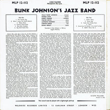 Laden Sie das Bild in den Galerie-Viewer, Bunk Johnson And His New Orleans Jazz Band* : Bunk Johnson&#39;s Jazz Band (LP, Album, RE)
