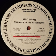 Charger l&#39;image dans la galerie, Mac Davis : Thunder In The Afternoon (LP, Album, Promo, San)
