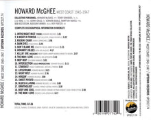 Load image into Gallery viewer, Howard McGhee : West Coast 1945-1947 (CD, Comp, Mono, RM)
