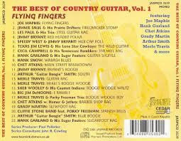 Various : The Best Of Country Guitar, Vol 1 Flying Fingers (CD, Comp)