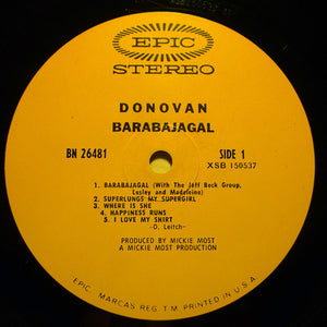 Donovan : Barabajagal (LP, Album, Ter)